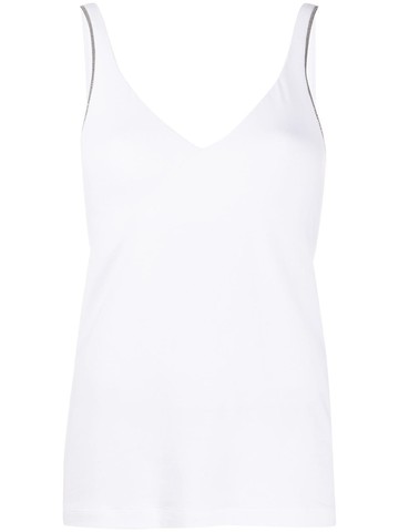 Brunello Cucinelli V-Neck Tank Top