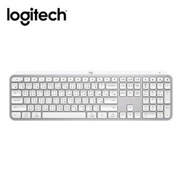 【Logitech 羅技】MX Keys S 無線智能鍵盤 珍珠白