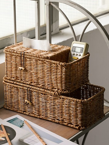 Kens紙巾盒北歐ins客廳家用 多功能抽紙盒茶幾遙控器收納創意