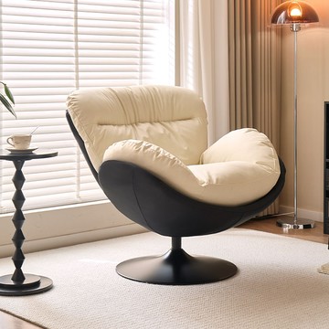 【含稅/免運】 北歐沙發旋轉單人沙發椅現代簡約家用蛋殼陽臺臥室客廳休閑椅懶人