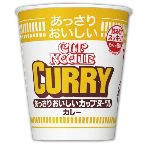 日清食品 あっさりおいしいカップヌードル カレー 70g ×40個 (20個入×2ケース) 送料無料