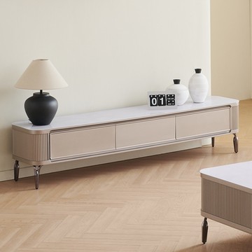 MUNA家居   Y34-200型6.6尺玻璃電視櫃/長櫃/抽屜緩衝   200X40X44cm