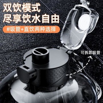 ✅特大號水杯工地干活大水杯大容量5升水壺耐高溫防摔防爆夏季工