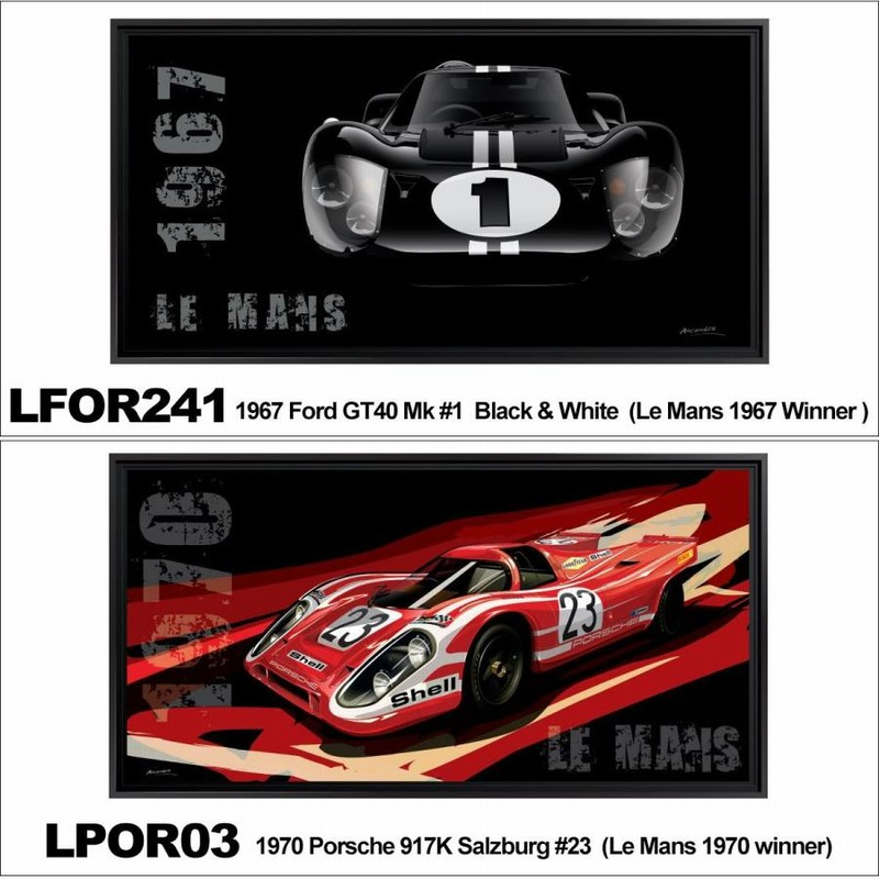ルマン 24 ポスター THE WINNERS(115 × 60cm) 車 雑貨 Le Mans