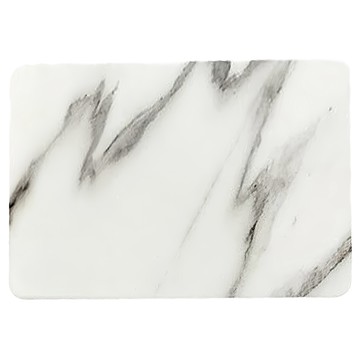收納王妃 大理石紋珪藻土地墊  60 x 39 x 0.9cm  大理石紋 白色  1個