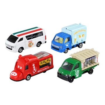 TOMICA 食物餐車車組 3歲以上適用 TM17651  1盒