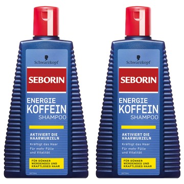 Schwarzkopf 施華蔻 SEBORIN 咖啡因洗髮露  250ml  2件