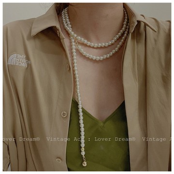 梨花HaNA 韓國名畫感優雅．戴珍珠項鍊的少女