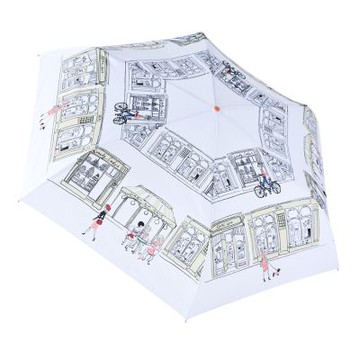 RAINSTORY漫步巴黎抗UV手開輕細口紅傘