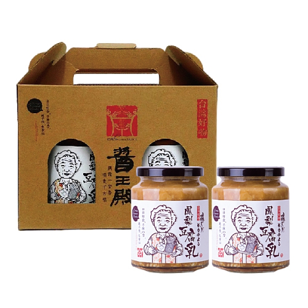 Freshgood鮮食優多・精選鳳梨豆腐乳4瓶(2組禮盒)