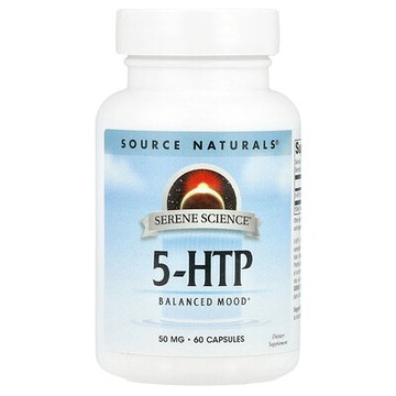 Source Naturals, Serene Science®，5-HTP，50 毫克，60 粒膠囊