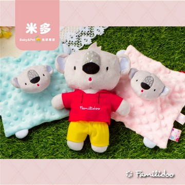 【Familidoo 法米多】寶寶安心入睡的秘密｜考拉安撫巾禮盒組 [安撫巾+考拉玩偶]