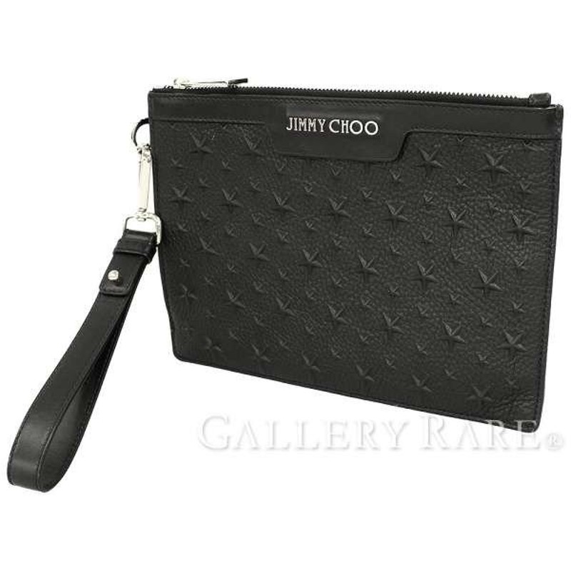 ジミーチュウ クラッチバッグ スター スタッズ ブラック レザー Jimmy Choo バッグ ポーチ セカンドバッグ メンズ 通販 Lineポイント最大0 5 Get Lineショッピング