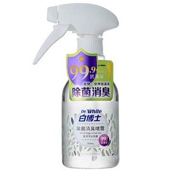 白博士除菌消臭噴霧(鼠尾草海鹽)350ml【愛買】