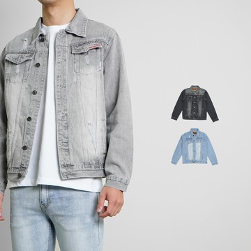 NoMorre 男裝 外套 牛仔外套 工裝外套 水洗牛仔 M-XL 多色 現貨#1233