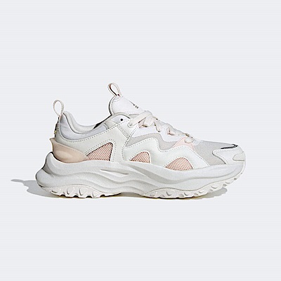 Adidas Maxxwavy W IF6890 女 休閒鞋 運動 慢跑 厚底 老爹鞋 舒適 緩震 穿搭 米白 粉