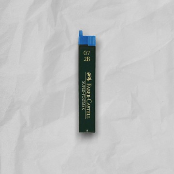 【Faber-Castell】自動鉛筆芯 2B 0.7mm-12支裝--5入 (原廠正貨)