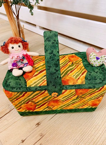 可愛娃娃造型布盒,收納盒