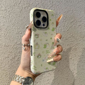 蘋果貓咪蘋果17promax手機殼iPhone16pro卡通15pro女13可愛14新
