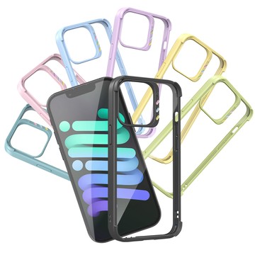 JTLEGEND for iPhone 13 6.1 QCam軍規防摔保護殼附鏡頭防護圈