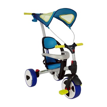 4合1多功能兒童三輪車 SR2012 藍色 寶寶學步車  1個