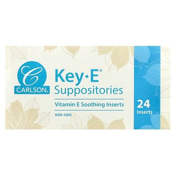 Carlson, Key-E® 栓劑，24 粒