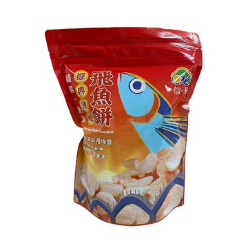 信華農特產 經典辣味飛魚餅 80公克/包