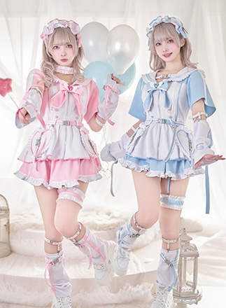 malymoon ..天使界隈..魔法少女ドリーミーセーラー ハロウィンコスプレ  