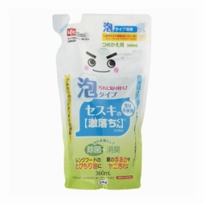 【5個セット】レック 激落ちくん セスキ密着泡スプレー 詰め替え 360ml S00689