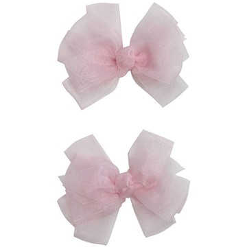 美國 juDanzy - 髮夾兩入組-粉蝴蝶 (單一尺寸)