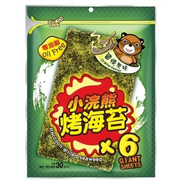 小浣熊烤海苔原味(30g/包)【現貨】