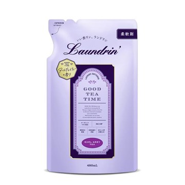 Laundrin 朗德林 Good Tea Time柔軟精(伯爵茶香)x1入(480ml)