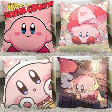 ⭐️新品免運⭐️星之卡比抱枕 沙發抱枕靠墊靠枕 星之卡比周邊 宿舍臥室抱枕床頭靠墊靠背 星之卡比抱枕周邊 送朋友生日禮物