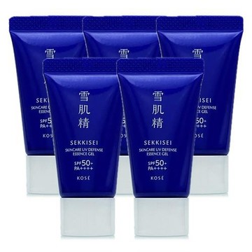 KOSE高絲 雪肌精輕水感UV防曬凝膠10g*5 - 超值旅行組