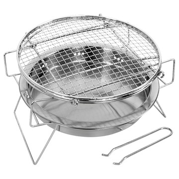 SELPA 多功能超輕量便攜烤肉爐 附夾子  1個  L(30 x 18.3cm)