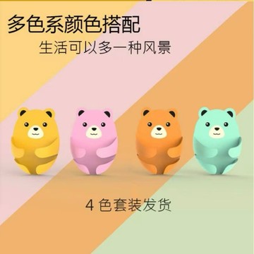 （D 2-3)免打孔卡通插頭掛鉤  廚房置物架掛電插頭  小熊放電插頭固定器 台灣現貨 台灣出貨（蝦皮代開發票）