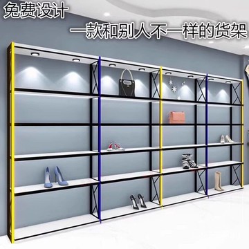 【免運 可開發票】鞋店鞋架展示架童鞋包包男女鞋子鞋店鋪鞋架商場賣鞋貨架定製裝修