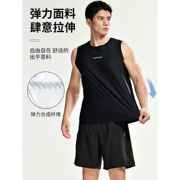 男士泳衣套裝2025新款夏季速干游泳背心男款防尷尬游泳褲裝備全套