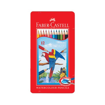 【文具通】Faber-Castell 輝柏 兒童 無毒 水性 油性 彩色鉛筆 色鉛筆 紅鐵盒 A1340040【領券滿額再折千7/31止】