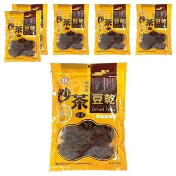凱岳 頭等艙 沙茶豆乾 全素  300g  6包