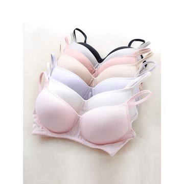 超薄真絲內衣女無鋼圈薄款文胸透氣舒適小胸睡眠胸罩夏季女