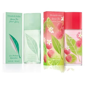 Elizabeth Arden雅頓 綠茶+ 綠茶荔枝萊姆【100ml 組】公司貨