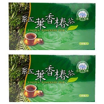 大雪山農場 紅葉香椿茶  3g  2盒  30包