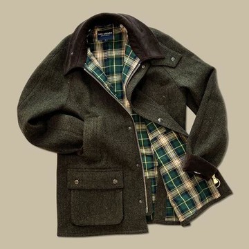 TheKiller英倫復古男士夾克羊毛粗花呢翻領紳士插肩袖外套
