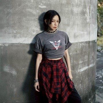 Paul Frank X Vivian徐若瑄 【別人的】 男女 寬版短袖上衣 P625102310