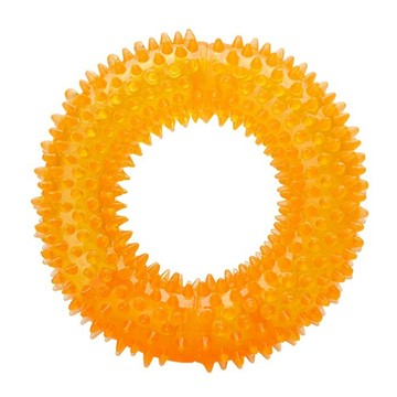 EETOYS 宜特 互動TPR刺刺圈 TPR材質 55g 寵物玩具  1個  小(13 x 13 x 3.7cm)