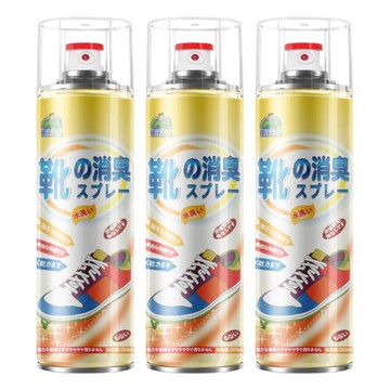 ROYALLIN 蘿林嚴選 鞋襪除臭噴霧 260ml 檸檬味  330g  3個