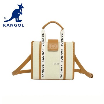 KANGOL 英國 袋鼠 皮配吐司兩用包【64528701】 包包 斜背包