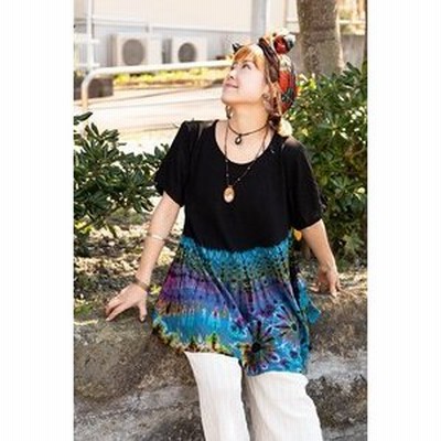 Nagonstans 限定1点もの！タイダイ Tシャツ 