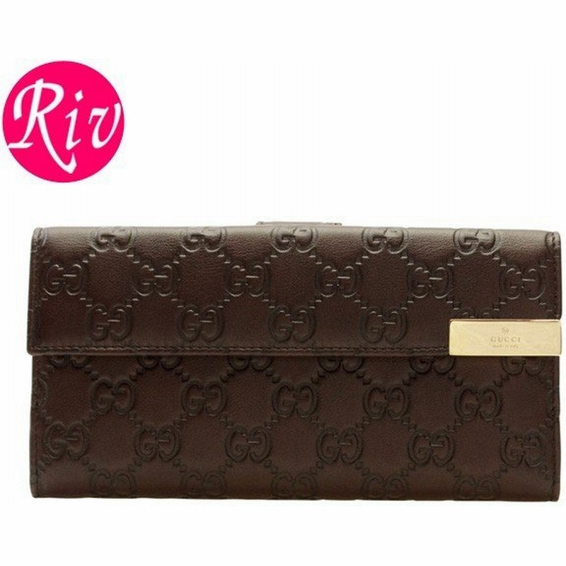 グッチ Gucci 財布 長財布 二つ折り Dice Wホック ダークブラウン グッチシマレザー aa61g19 アウトレット レディース 通販 Lineポイント最大0 5 Get Lineショッピング